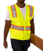 Kishigo Class 2 Contrast Safety Vest - Image 2