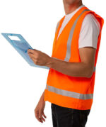 Bayside USA-Made Class 2 Safety Vest - Image 2