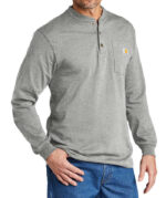 Carhartt Long Sleeve Henley Shirt - Image 2
