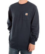 Carhartt Workwear Crewneck Long Sleeve Pocket T-shirt - Image 2
