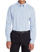 Devon & Jones CrownLux Micro Windowpane Performance Dress Shirt - Image 2