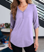 Port Authority Women's City Stretch 3/4 Sleeve Tunic - Image 2