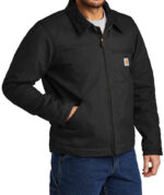 Carhartt Duck Detroit Jacket - Embroidered - Image 2