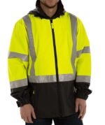 CornerStone Class 3 Hi-Vis Safety Windbreaker - Image 2
