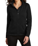 Port Authority Women's Arc Sweater Fleece Jacket - Printed - Image 2