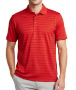 Russell Athletic Sideline Jacquard Stripe Performance Polo - Image 2