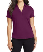 OGIO Women's Limit Stretch V-Neck Performance Polo - Image 2