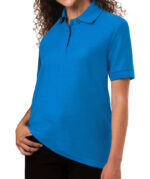 Blue Generation Women's BLU-X-DRI Avenger Pique Performance Polo - Printed - Image 2