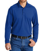 CornerStone Select Lightweight Snag-Proof Long Sleeve Performance Polo - Image 2