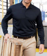 CornerStone Select Snag-Proof Tactical Long Sleeve Performance Polo - Image 2
