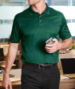 Port Authority Fine Jacquard Performance Polo - Image 2