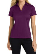Port Authority Women's Fine Jacquard Performance Polo - Image 2