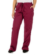 Cherokee Workwear Revolution Women's Drawstring Cargo Scrub Pant - Image 2
