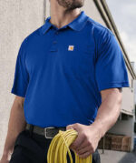 Carhartt Force UPF 40 Performance Pocket Polo - Embroidered - Image 2