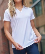 Edwards Women's Mini-Pique Snag Proof Performance Polo - Image 2