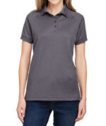 Harriton Women's Charge Snag and Soil Protect Performance Polo - Image 2