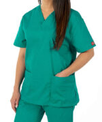 Dickies Women's V-Neck Scrub Top - Image 2