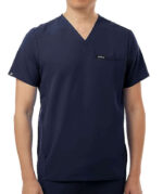 Jaanuu Platt Three-Pocket V-Neck Scrub Top - Printed - Image 2