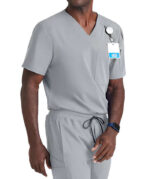 Grey's Anatomy by Barco Spandex Stretch Murphy Scrub Top - Image 2