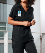 Wink Women's Premiere Flex Stretch V-Neck Scrub Top - Image 2