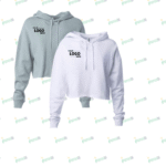 Crop Top Hoodie Activewear | Stylish Women’s Sportswear by Impressiful