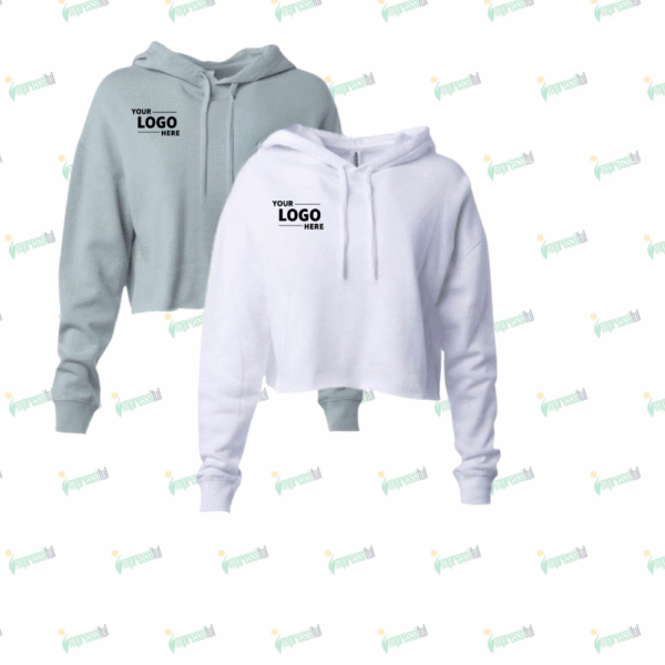 Crop Top Hoodie Activewear | Stylish Women’s Sportswear by Impressiful