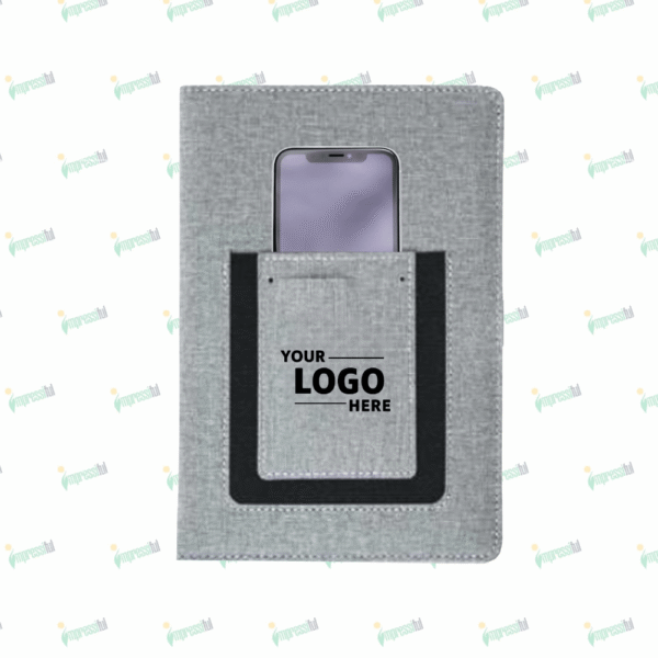 Office Notebook with Phone Pocket | Professional Multi-Function Organizer by Impressiful