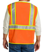 CornerStone Class 2 Two-Tone Surveyor Safety Vest - Image 3