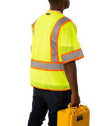 Kishigo Class 3 Pocket Mesh Safety Vest - Image 3