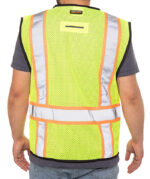 Kishigo Class 2 Pocket Contrast Safety Vest - Image 3