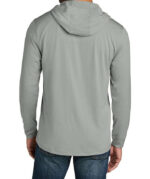 CornerStone Workwear Pro Hooded Long Sleeve Performance Shirt - Image 3