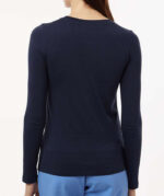 Jaanuu Women's RegenX Cotton Underscrub Long Sleeve T-shirt - Embroidered - Image 3