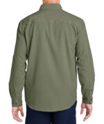 HUK Tide Point Textured Long Sleeve Work Shirt - Image 3