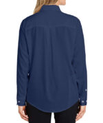 HUK Women's Tide Point UPF 30 Long Sleeve Work Shirt - Image 3