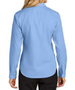 Port Authority Women's Easy Care Long Sleeve Nailhead Dress Shirt - Image 3