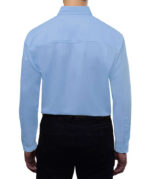 Blue Generation Stretch Poplin Long Sleeve Dress Shirt - Image 3