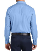 Port Authority Easy Care Long Sleeve Nailhead Dress Shirt - Image 3