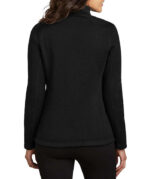 Port Authority Women's Arc Sweater Fleece Jacket - Printed - Image 3