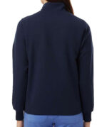 Jaanuu Women's Ceri Essential Six-Pocket Full-Zip Scrub Jacket - Embroidered - Image 3