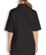 Edwards 10 Button Mesh Back Short Sleeve Chef Coat - Image 3