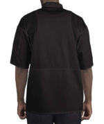 Edwards 12 Button Mesh Back Short Sleeve Chef Coat - Image 3
