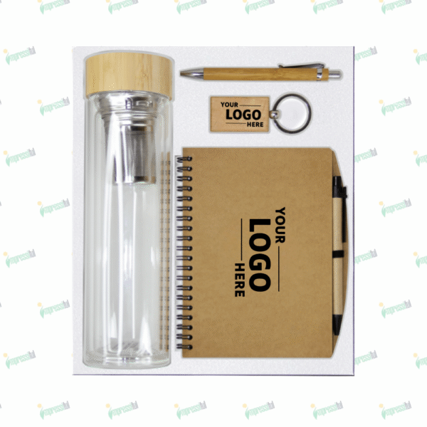 Eco-Friendly Gift Set of 4 | Sustainable Corporate Gift Pack by Impressiful