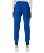 Jaanuu Women's Petite Silex Knit-Waist Jogger Scrub Pant - Embroidered - Image 3