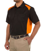 CornerStone Snag-Proof Colorblock Pocket Polo - Image 3