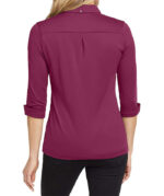 OGIO Women's Gauge 3/4 Sleeve Stretch Performance Polo - Image 3