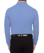 Blue Generation BLU-X-DRI Snag Resistant Long Sleeve Performance Polo - Image 3