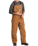 Carhartt Firm Duck Insulated Bib Tall Overalls - Image 3