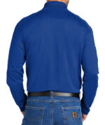 CornerStone Select Lightweight Snag-Proof Long Sleeve Performance Polo - Image 3