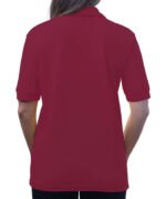 Blue Generation Women's Scotchgard Treated Pique Polo - Image 3
