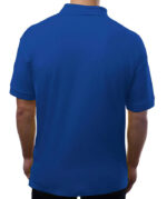 Blue Generation Scotchgard Treated Pique Polo - Image 3